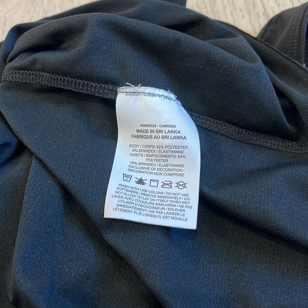 Nike Dri-Fit Racerback Tank in Black Size Medium - Picture 5 of 8